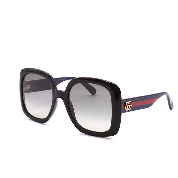 NEW GUCCI GG0713S 001 BLACK BLUE GREY GRADIENT AUTHENTIC SUNGLASSES main image 7